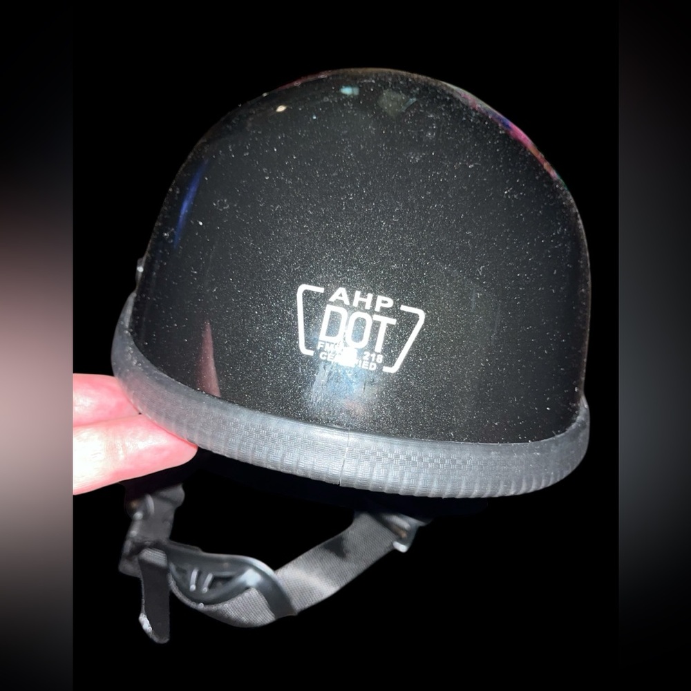 Black AHP DOT Helmet like new